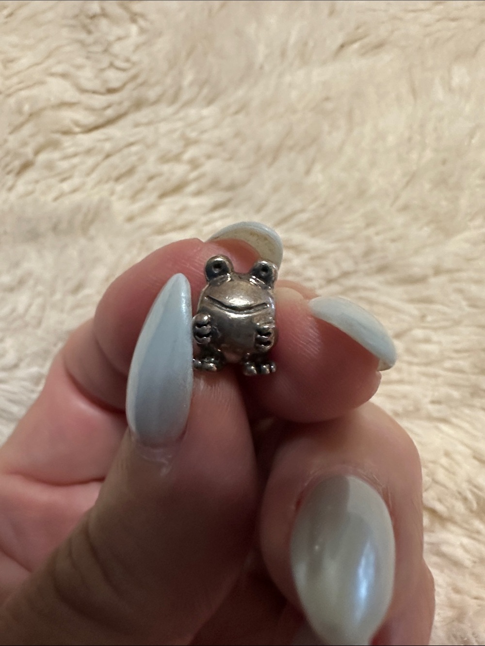 Pandora Silver Frog Charm